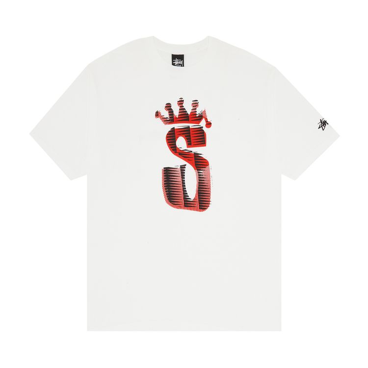 Stussy Big S Crown 2010 Tee White