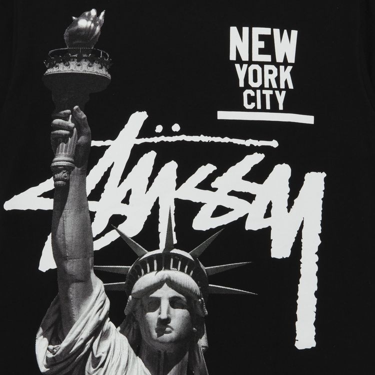 Stussy Liberty NYC Tee Black