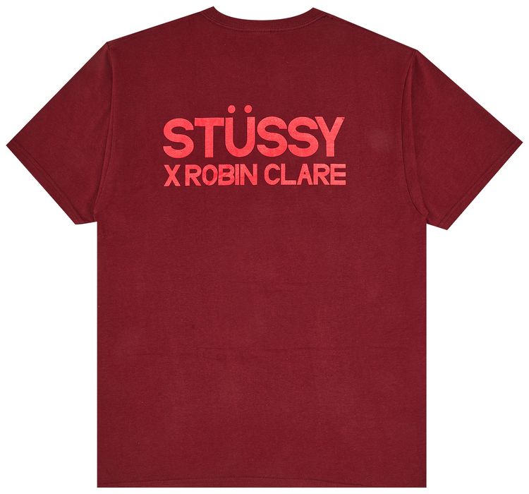 Stussy Dutty Dutty Tee Dark Red