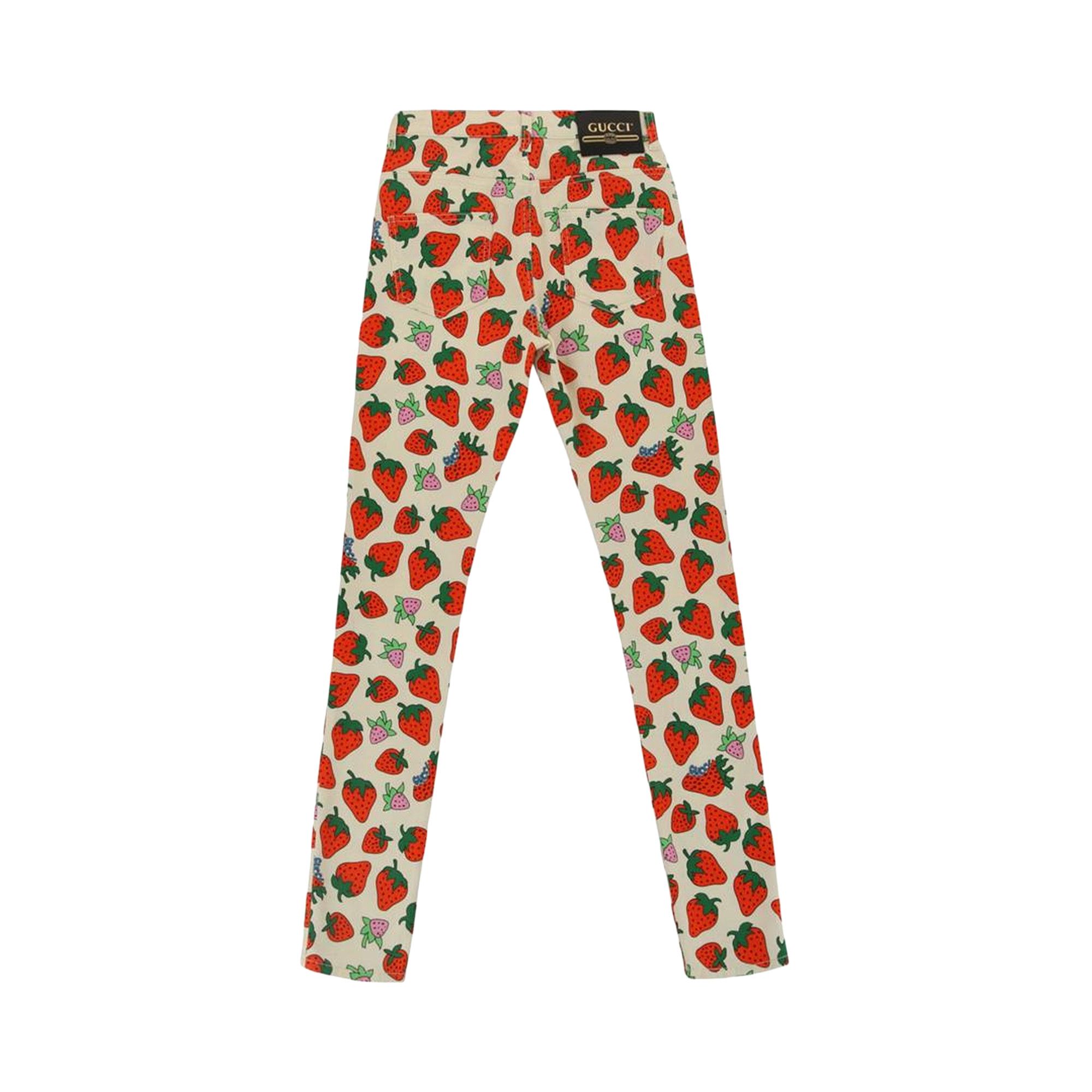 Buy Gucci Strawberry Skinny Pant Multicolor 502797 XDALS 9192 GOAT UK