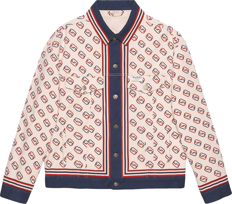 Gucci Printed Twill Jacket 'Multicolor'
