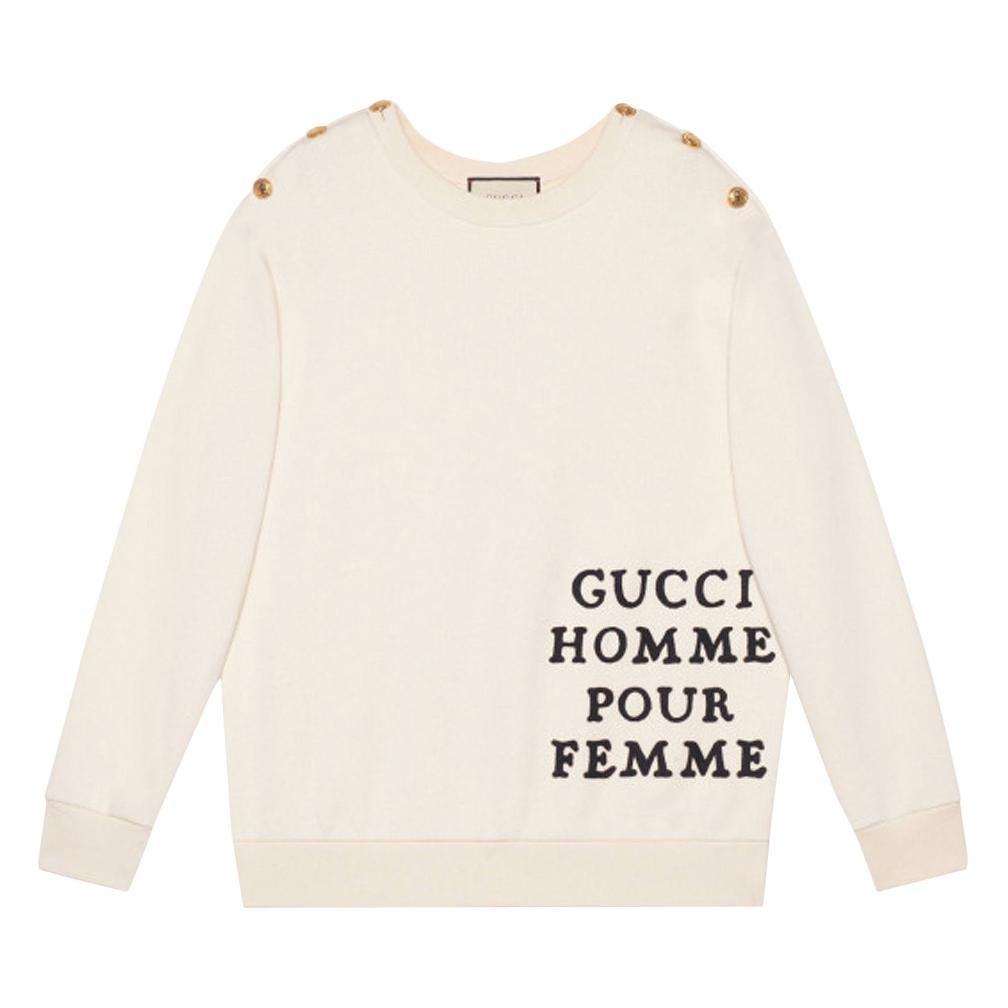 Gucci outlet mouth sweatshirt