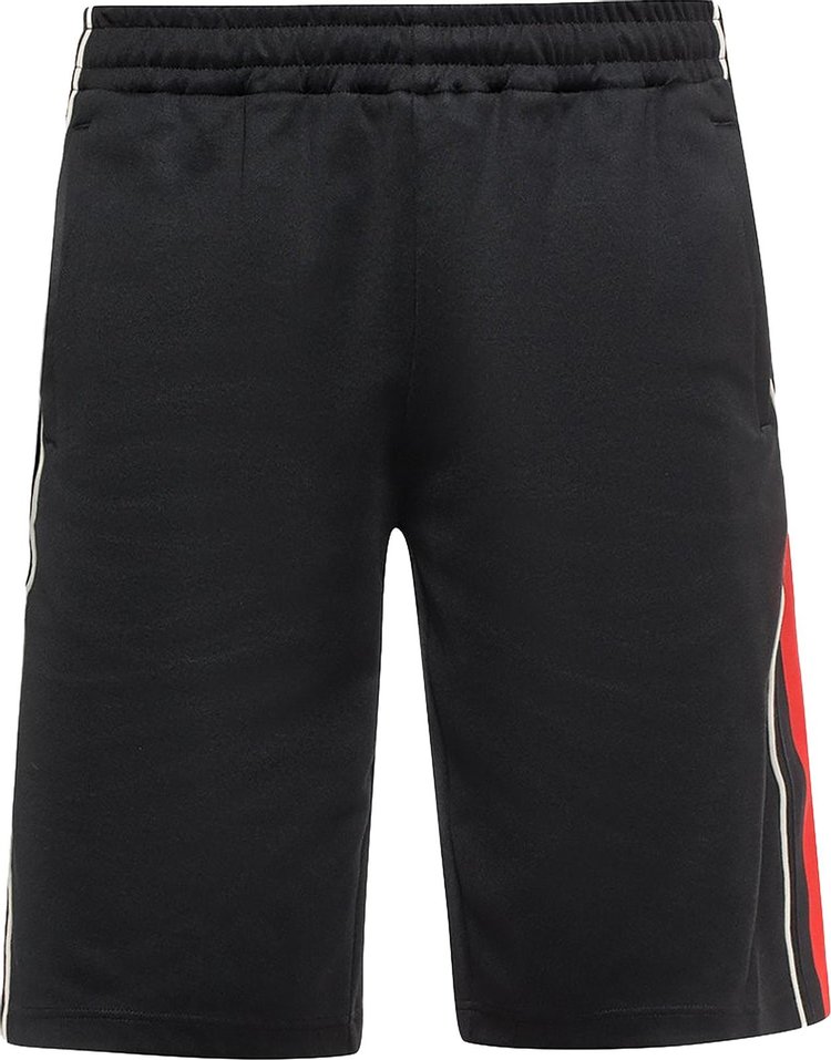 Buy Gucci Web Stripe Sweat Shorts 'Black' - 575766 XJBBE 1410 | GOAT