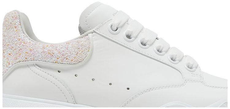 Alexander McQueen Wmns Court Trainer White Pink Glitter