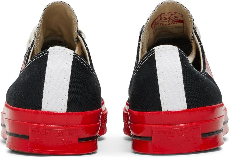 Comme des Garcons Play x Chuck 70 Low Black Red