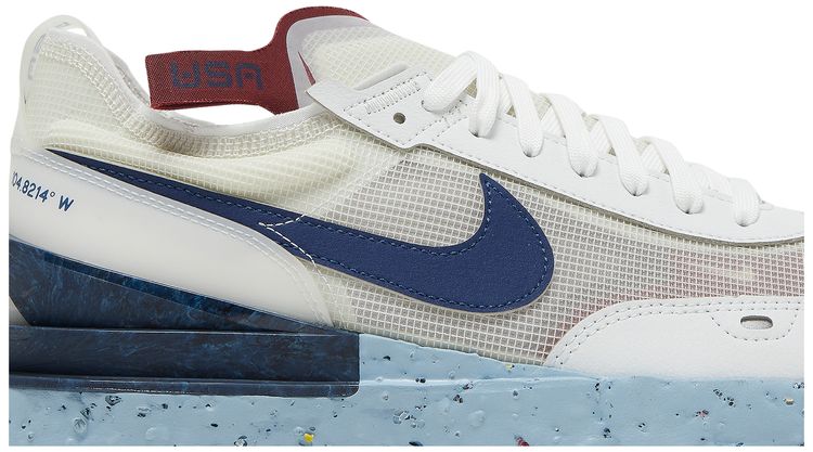 Nike Waffle One Crater Summit White Blue Void