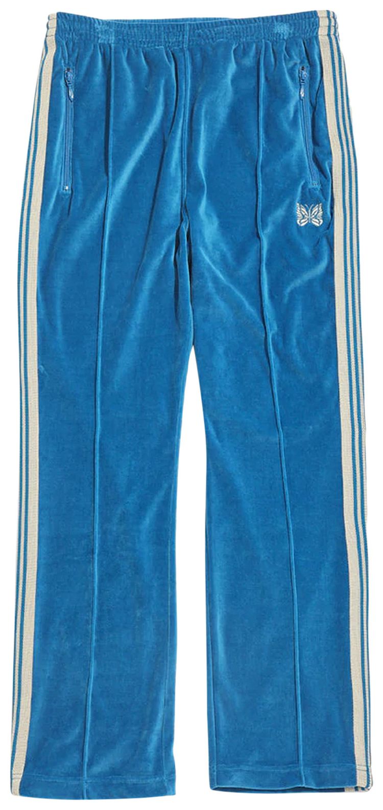 Needles Narrow Track CPE Velour Blue