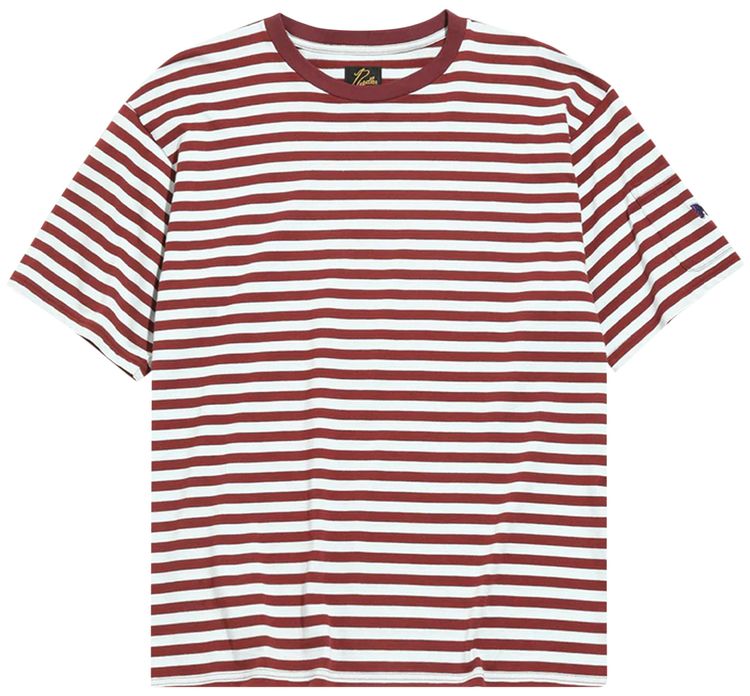 Needles Striped Tee SaxWine