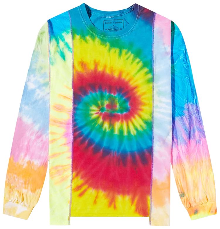 Needles 5 Cuts Long Sleeve Tee Tie Dye