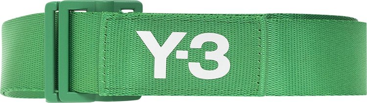 Y 3 Classic Belt Green