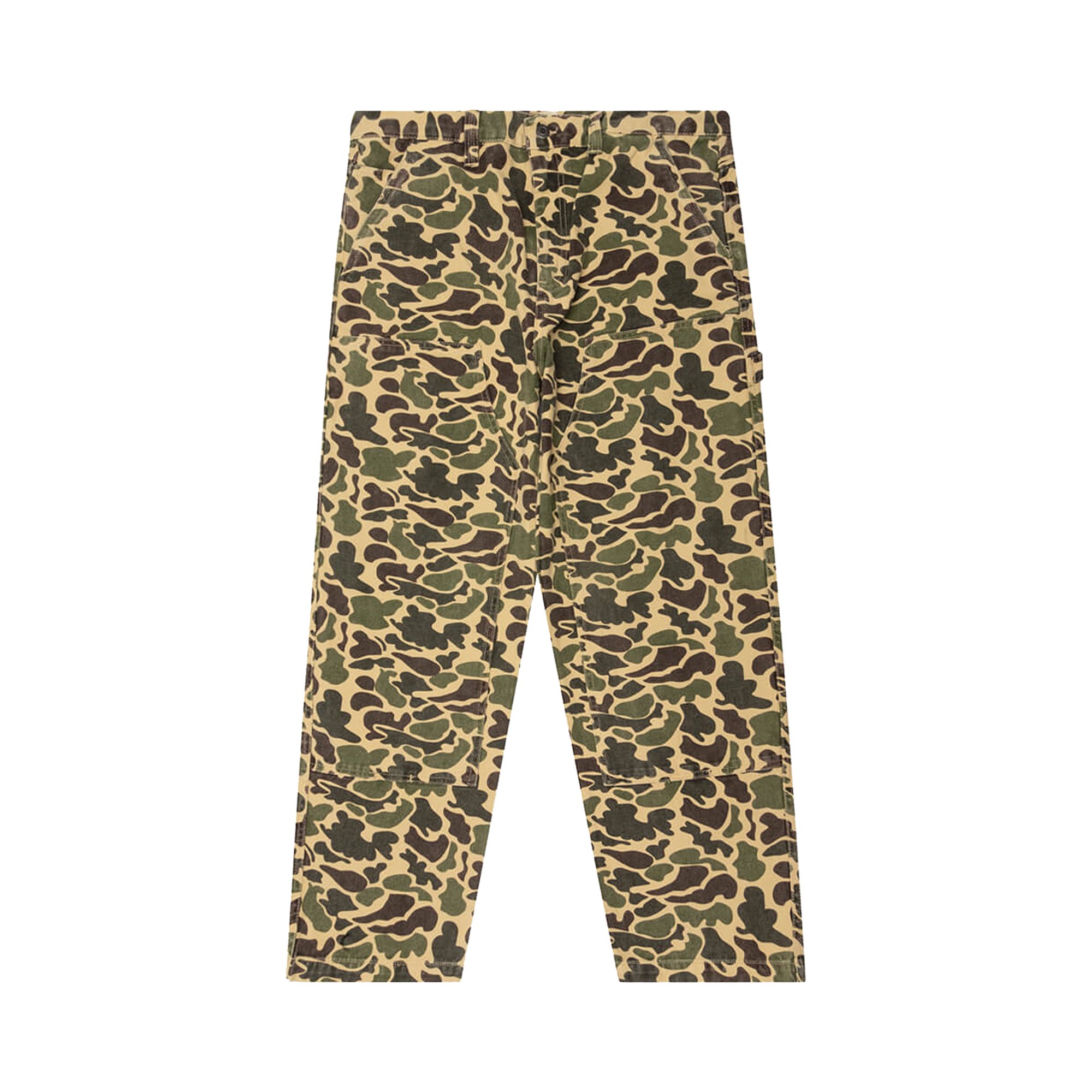 Buy Stussy Camo Canvas Work Pant 'Brown' - 116539 BROW | GOAT