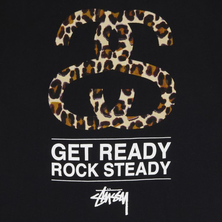 Stussy SS Leopard Tee Black