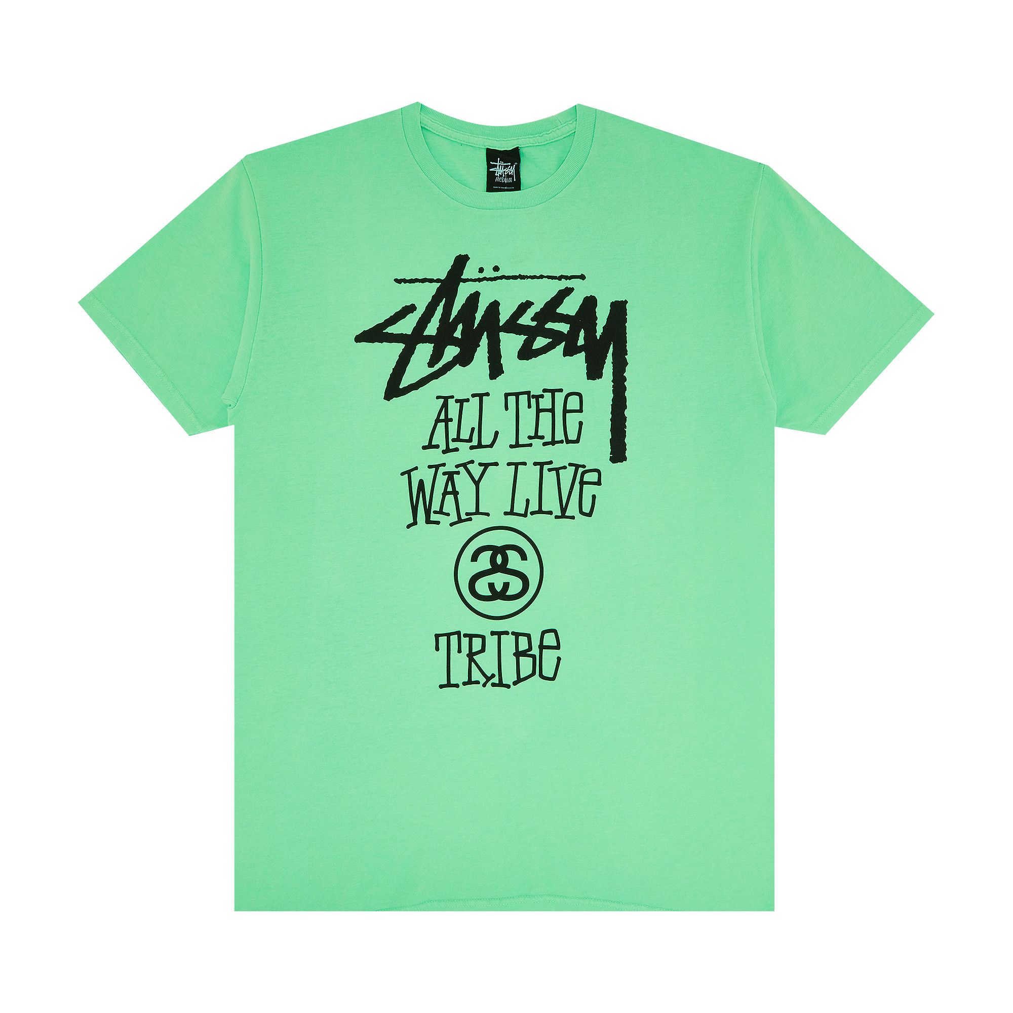 Green 2025 stussy shirt