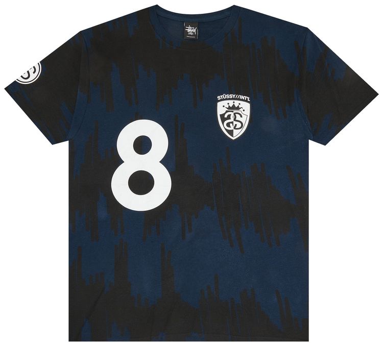Stussy 8 Noise Tee Navy