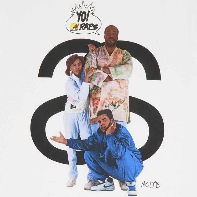 Stussy MC LYTE Tee White