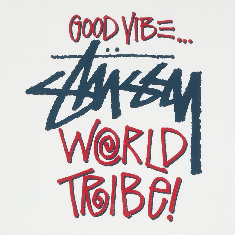Stussy Good Vibe Tee White
