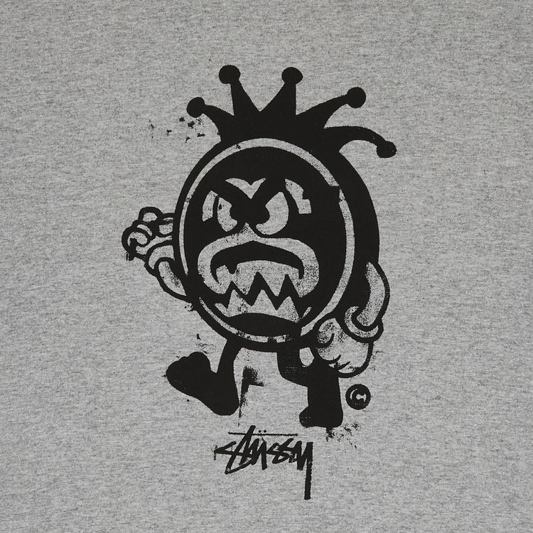 Stussy Link Man Tee Grey Heather