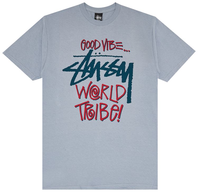 Stussy Good Vibe Tee Charcoal