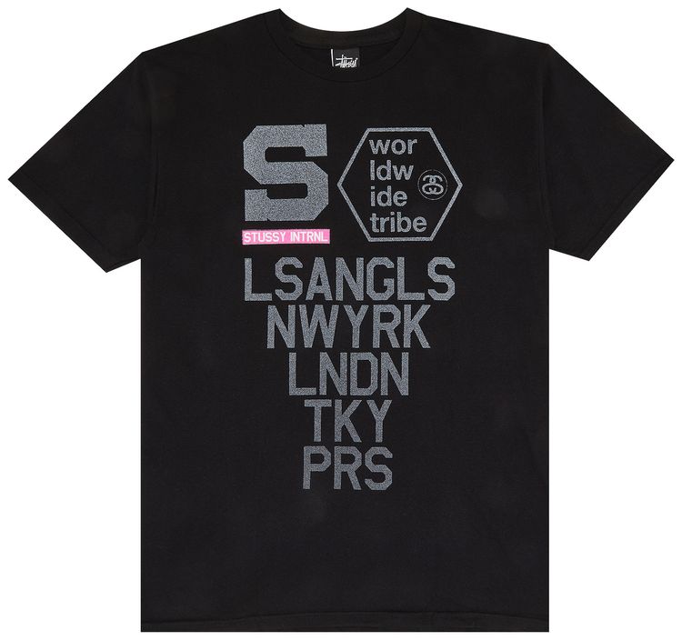 Stussy INTRNL WT Tee Black