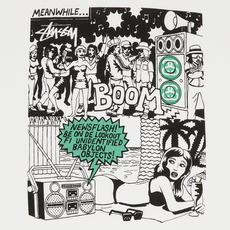 Stussy Alakazam Babylon Objects Tee White