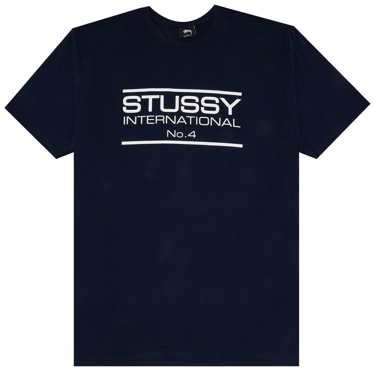 Stussy INTL No 4 Tee Navy