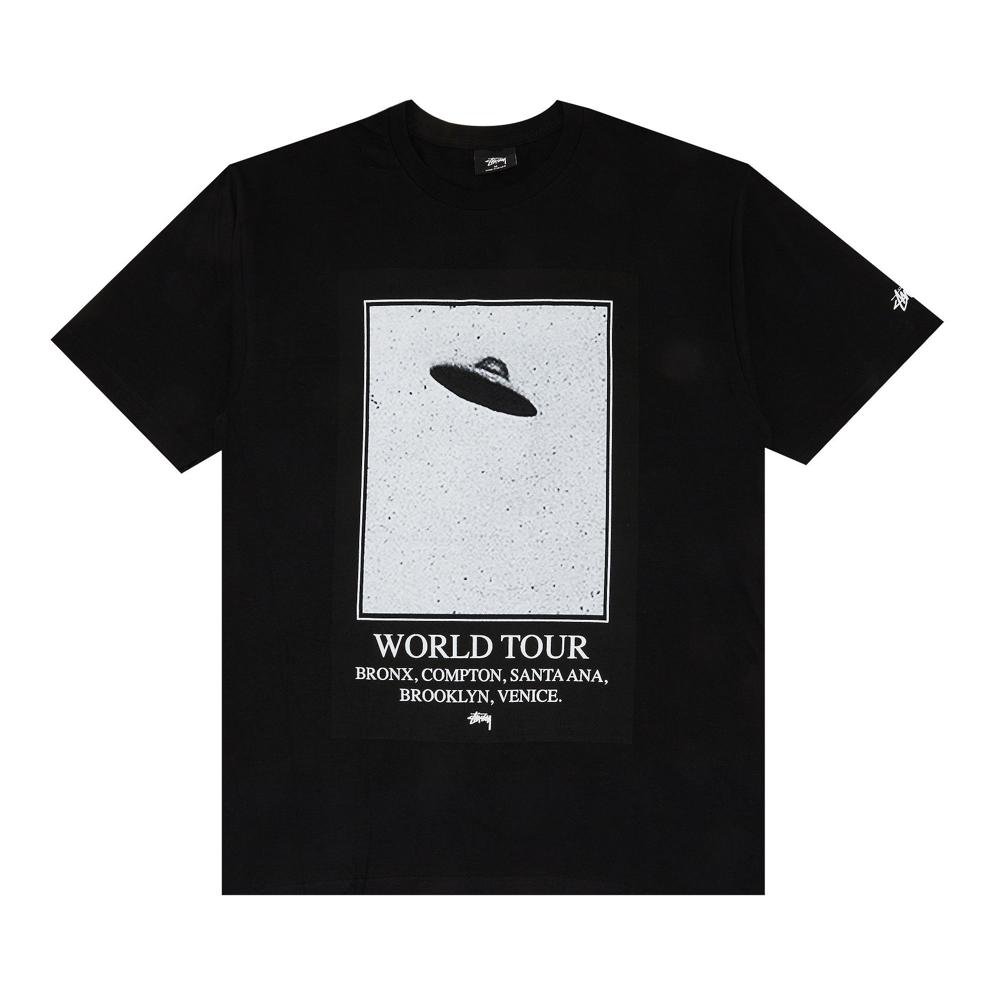 Buy Stussy Unidentified WT Tee 'Black' - 1903686 BLAC | GOAT