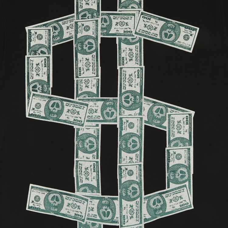 Stussy Gear Money Tee Black