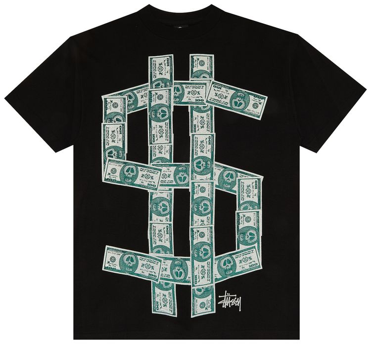 Stussy Gear Money Tee Black