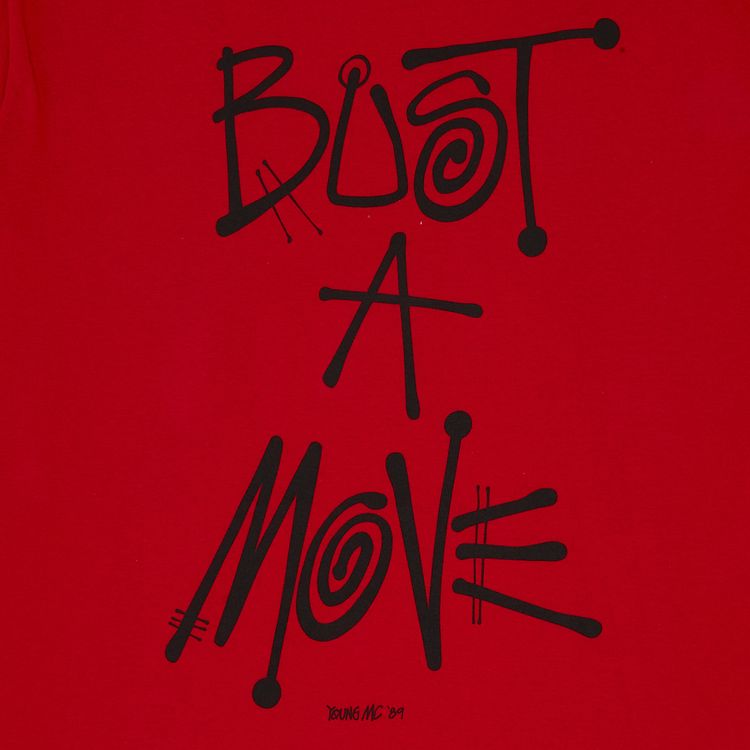 Stussy Bust A Move Tee Red
