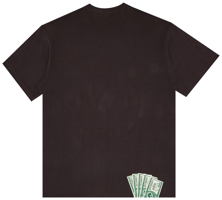 Stussy Gear Money Tee Dark Brown