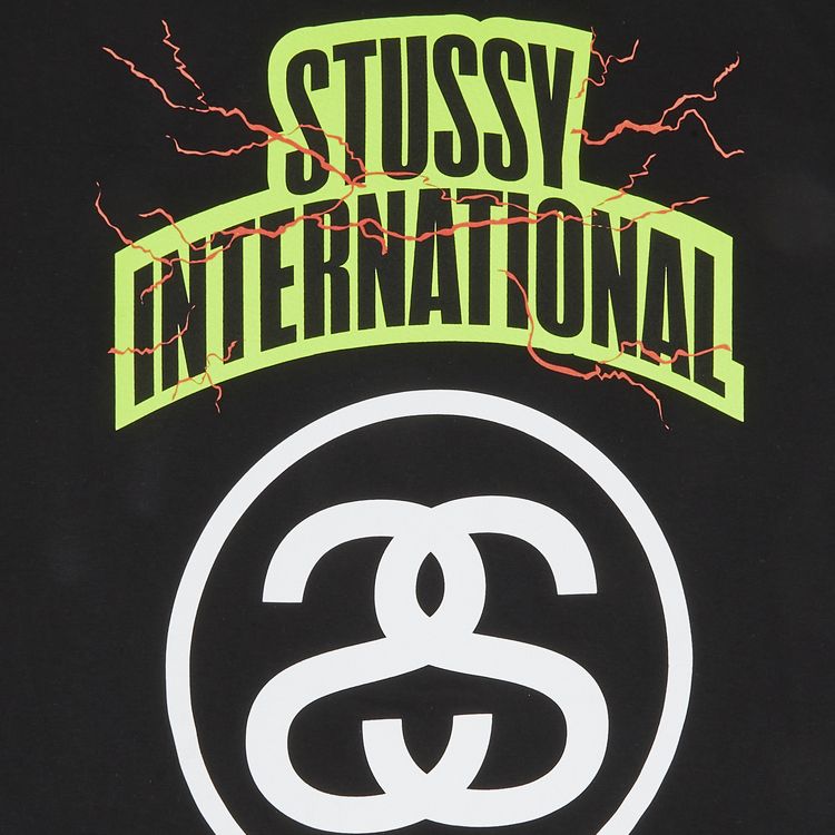Stussy International 8 Tee Black