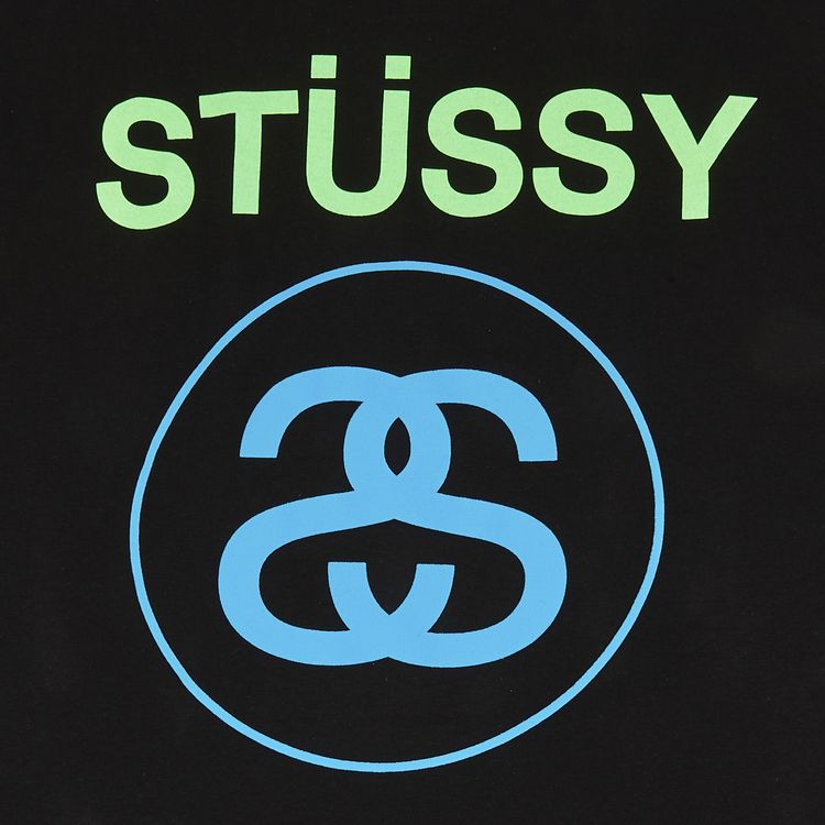 Stussy Script Tee Black