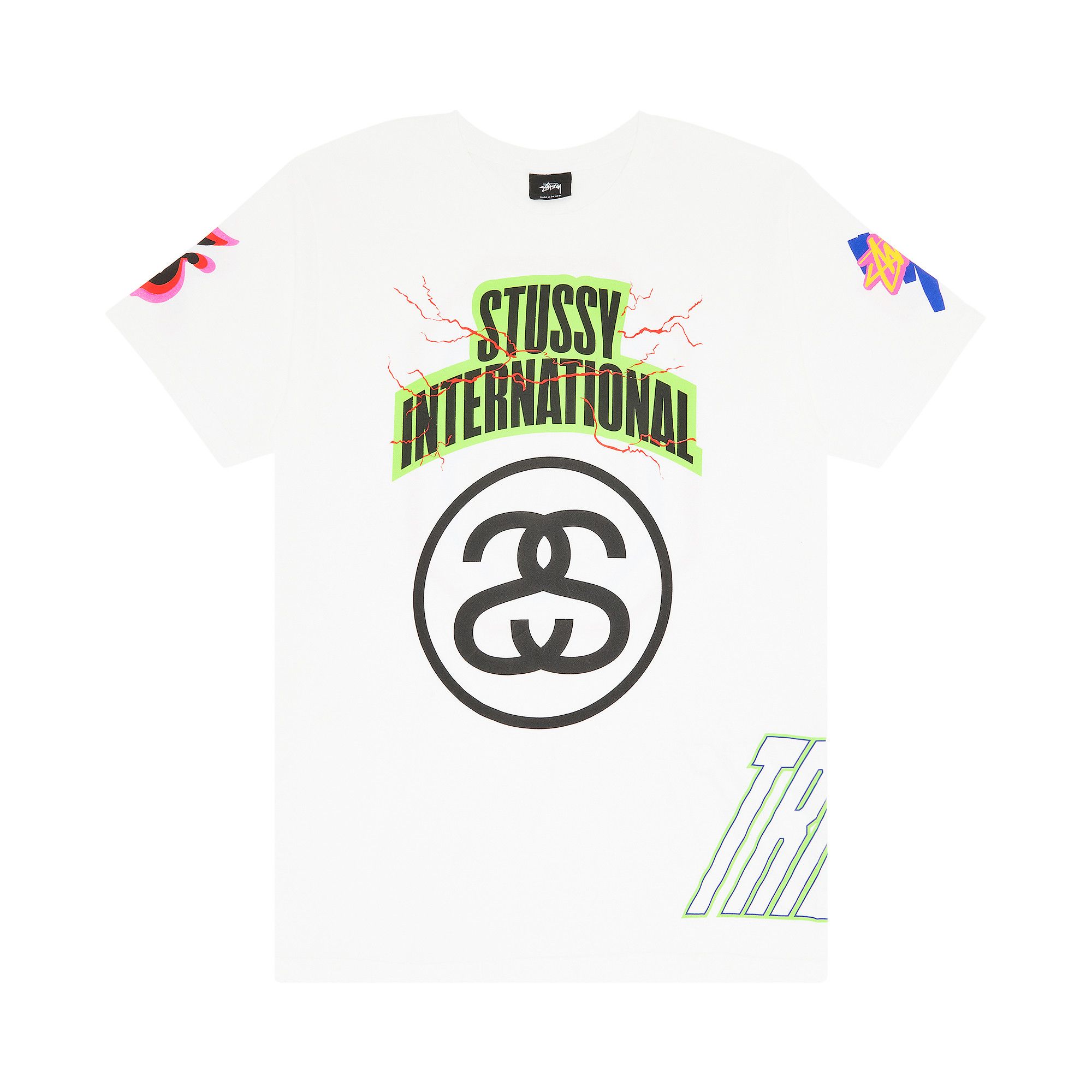 ★人気★【STUSSY】★Stussy International T-Shir.t White★ Stussy x CPFM International T-shirt White Men's - SS22 - US