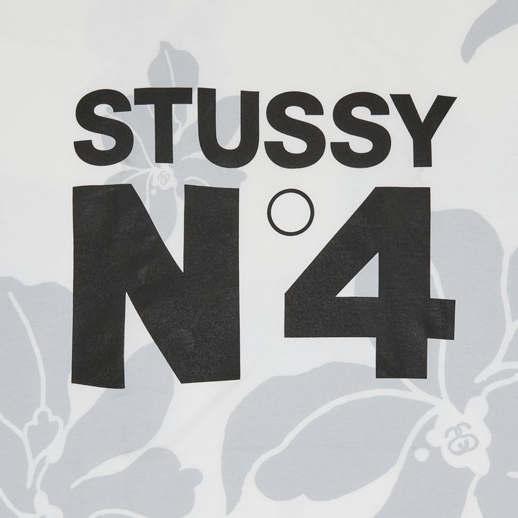 Stussy No 4 Flowers Tee White