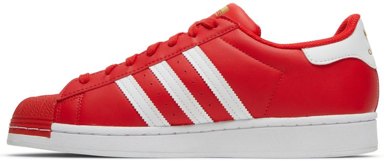 Adidas Superstar Red Cloud White