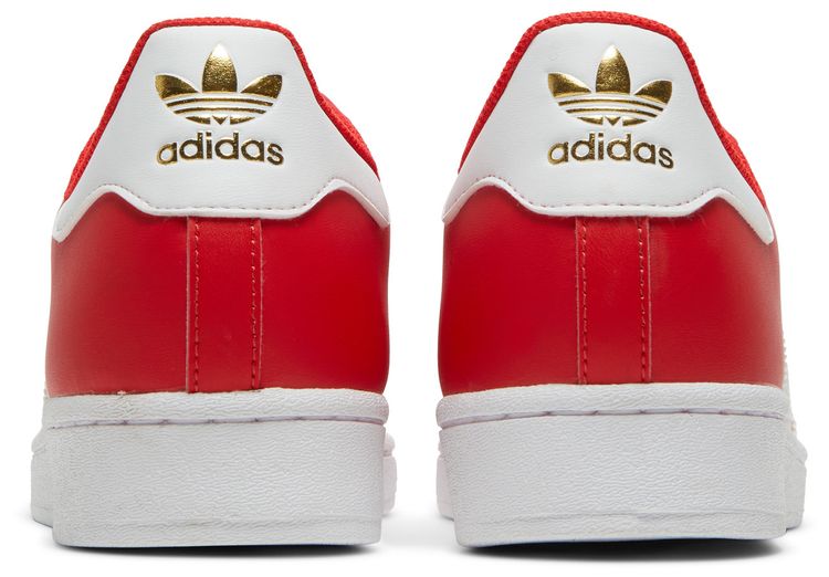 Adidas Superstar Red Cloud White
