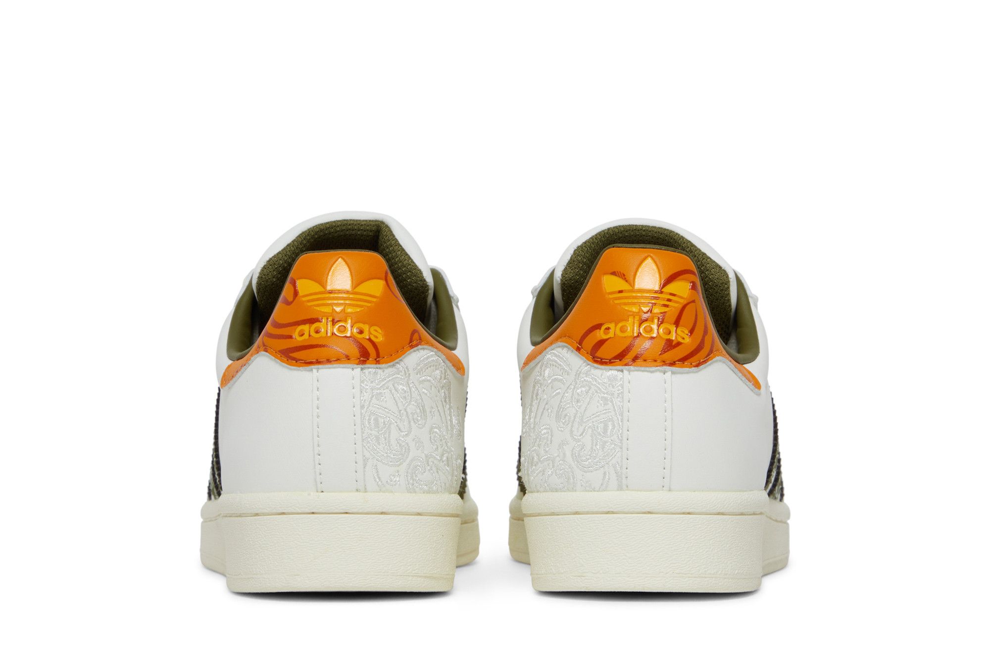 Buy Superstar 'Bandana - Off White Focus Orange' - GX3656 | GOAT