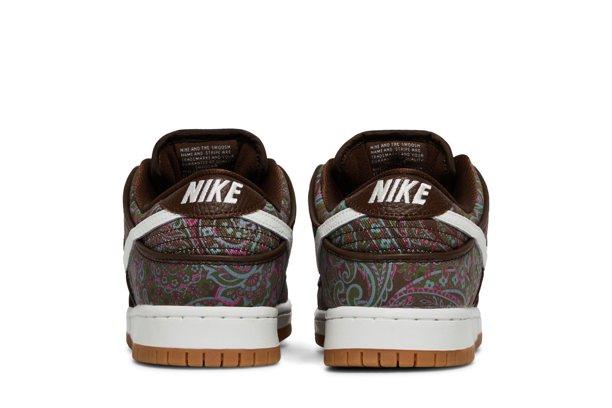 _aka.4iy_ Nike Dunk Low Pro SB ペイズリー柄 Nike SB Dunk Low Pro Paisley Brown – YankeeKicks Online