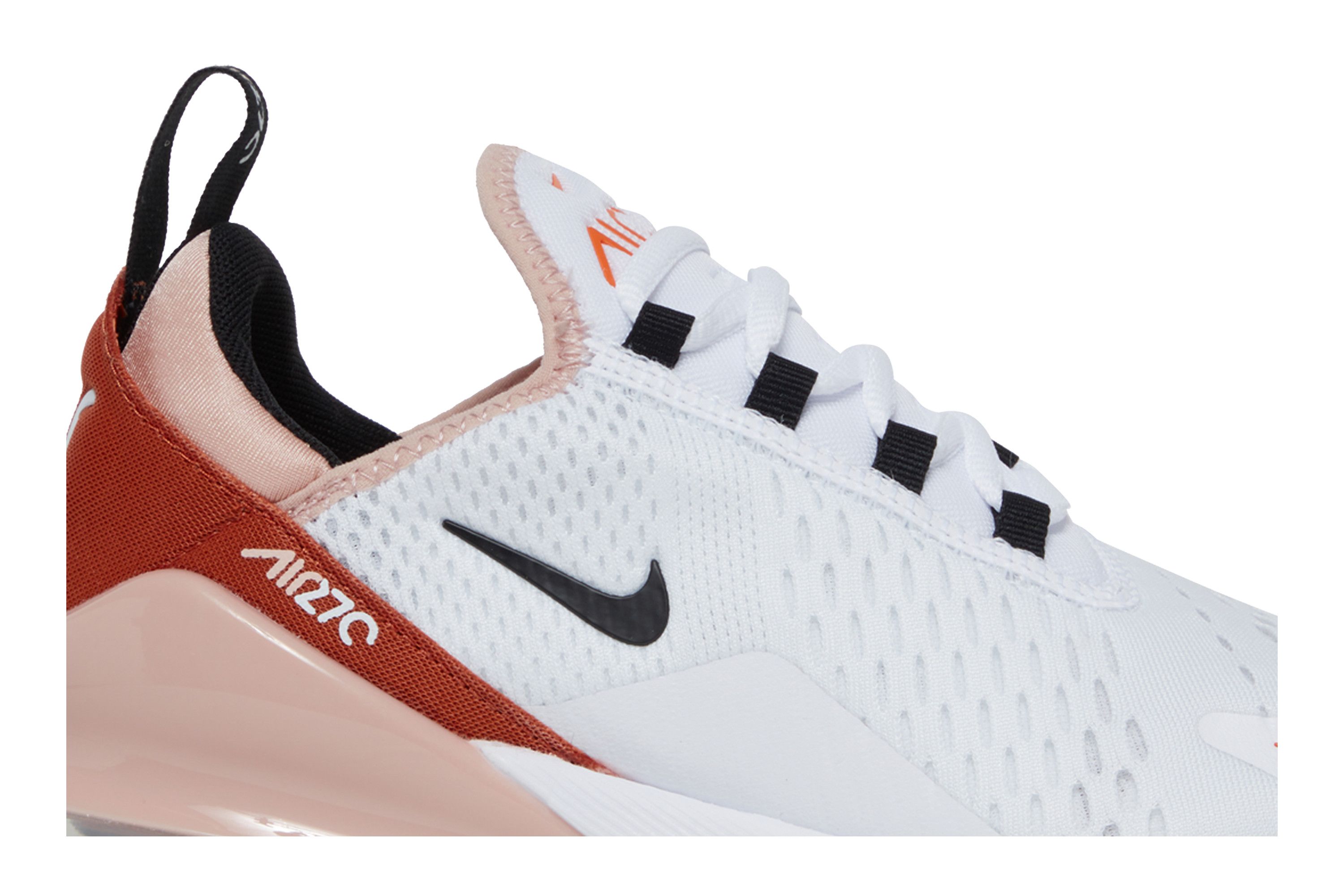 Size 11.0 Wmns Air Max 270 White Burnt Sunrise