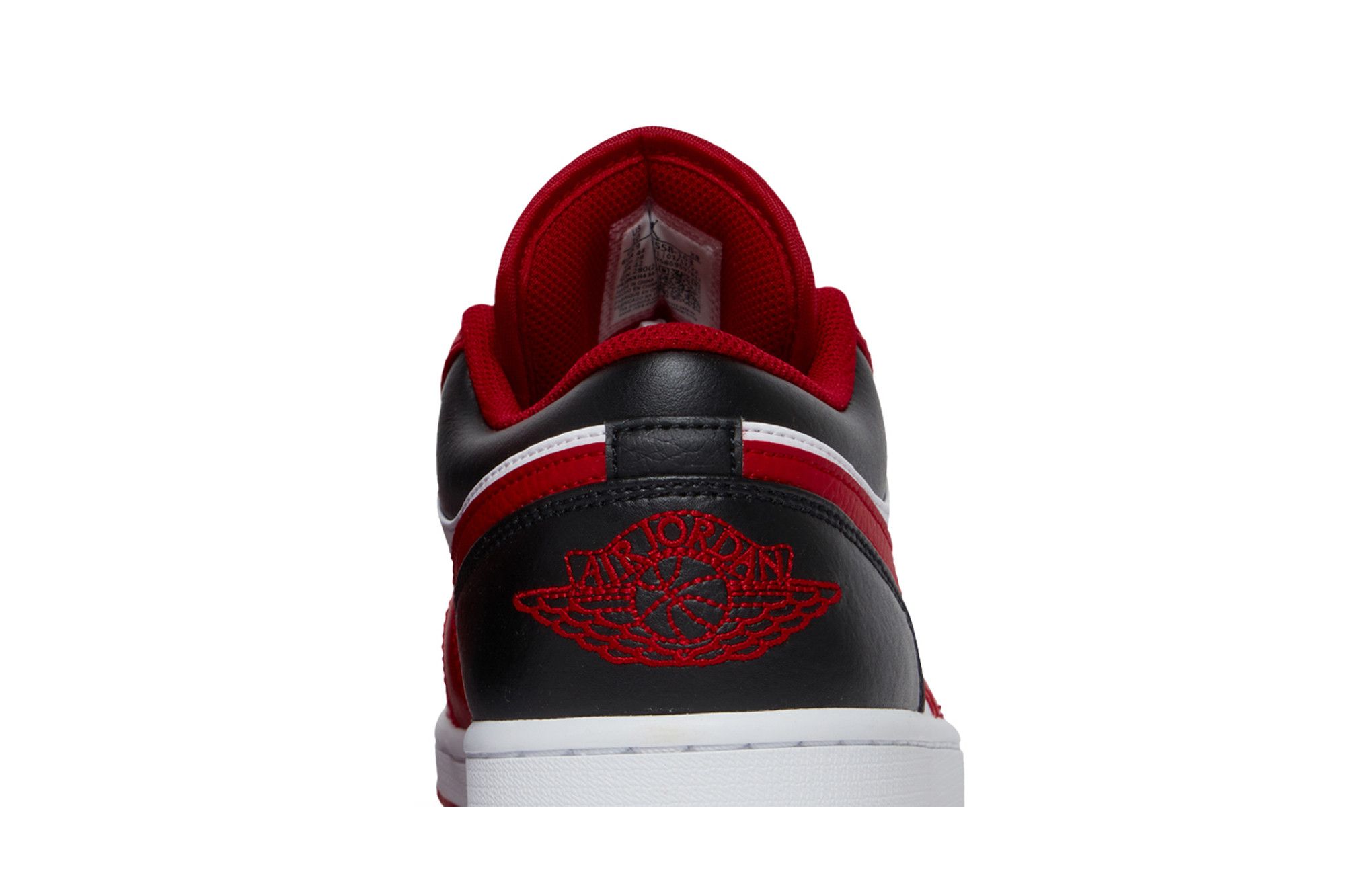 Buy Air Jordan 1 Low Reverse Black Toe 553558 163 GOAT AU
