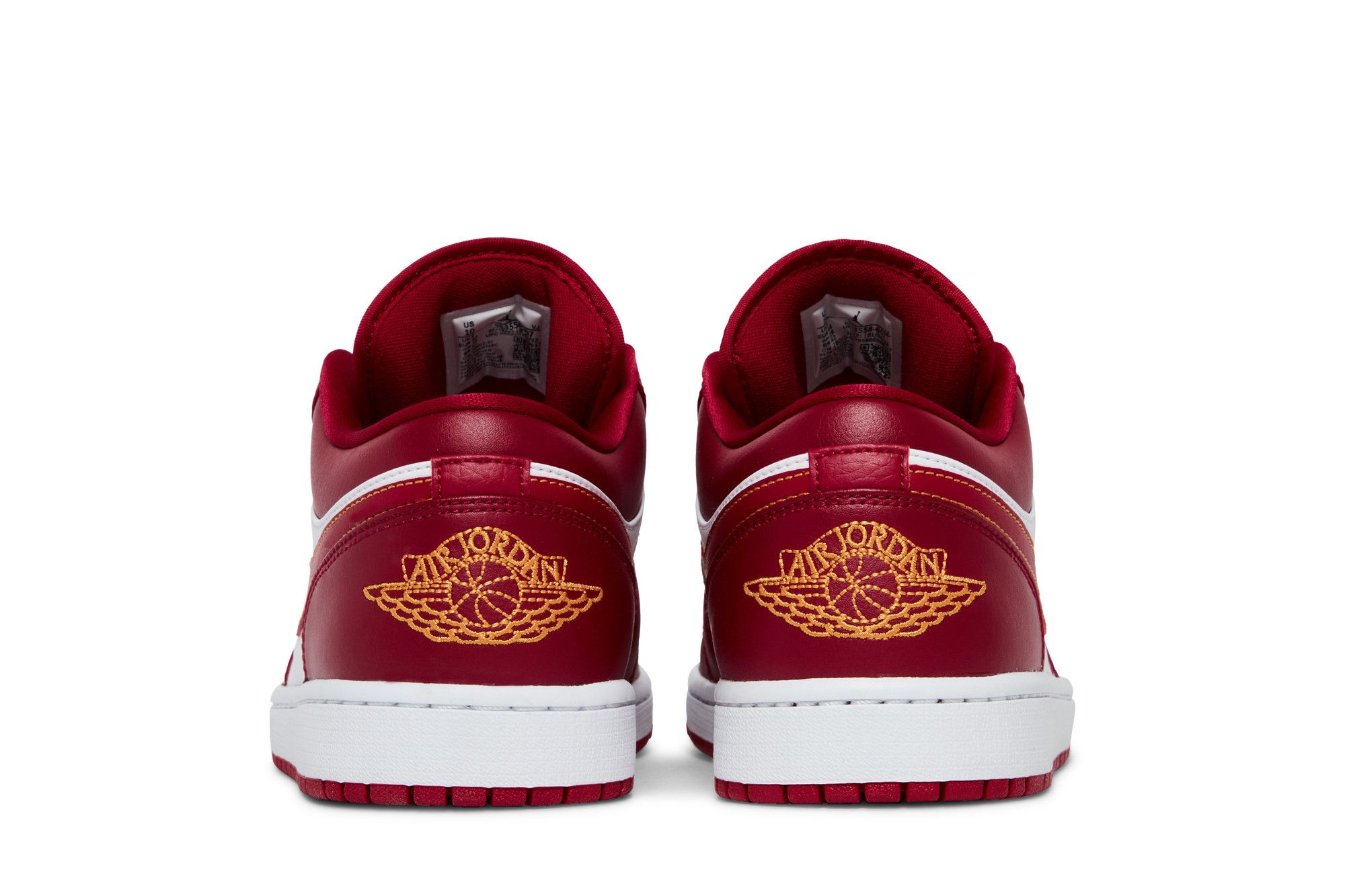 Buy Air Jordan 1 Low 'Cardinal Red' - 553558 607 | GOAT