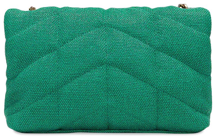 Saint Laurent Puffer Toy Bag Basil