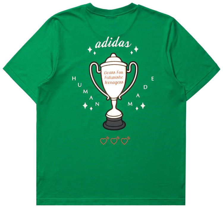 adidas x Human Made Graphic Tee Green