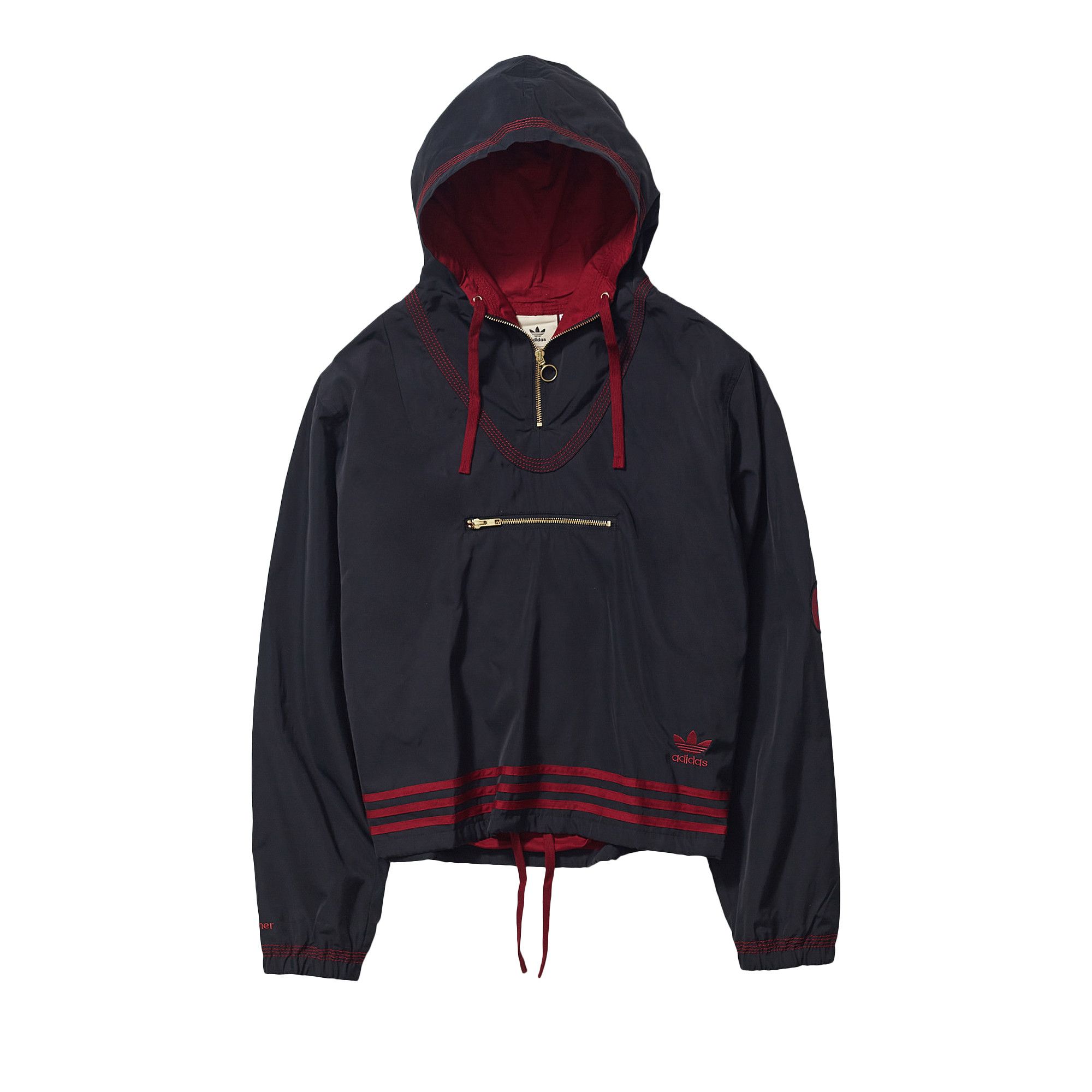 Adidas outline half zip anorak new arrivals