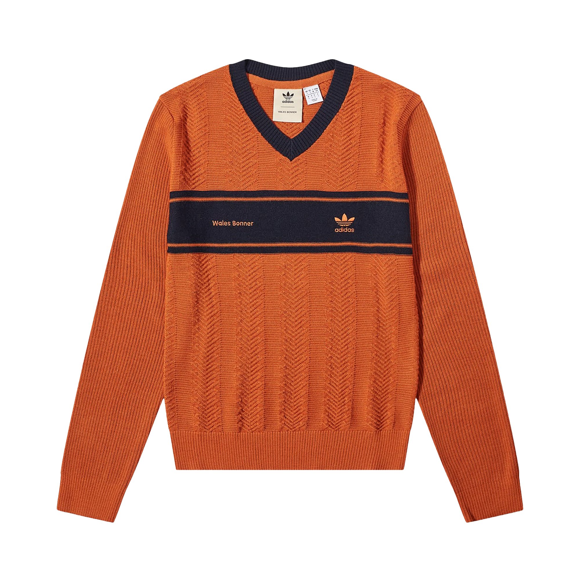 Buy adidas x Wales Bonner Knit Long-Sleeve 'Orange' - HG2152 | GOAT CA