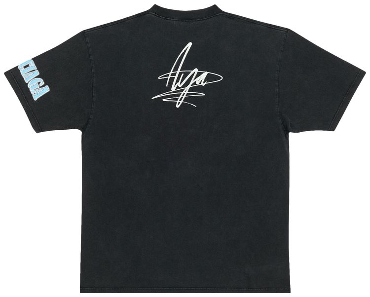 Balenciaga Music Aya Nakamura Merch T Shirt Black