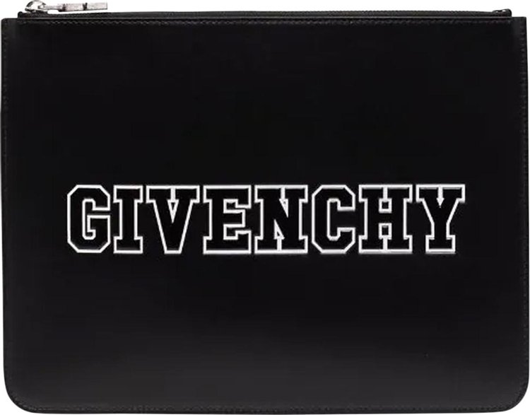 Givenchy Large Zipped Pouch Basic Black