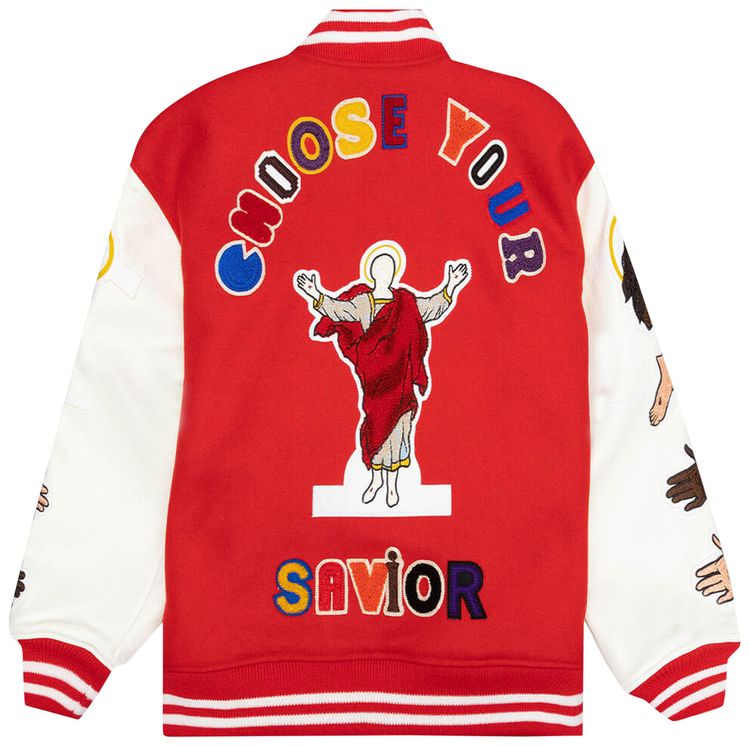 SAINT Mxxxxxx Stadium Jacket Red