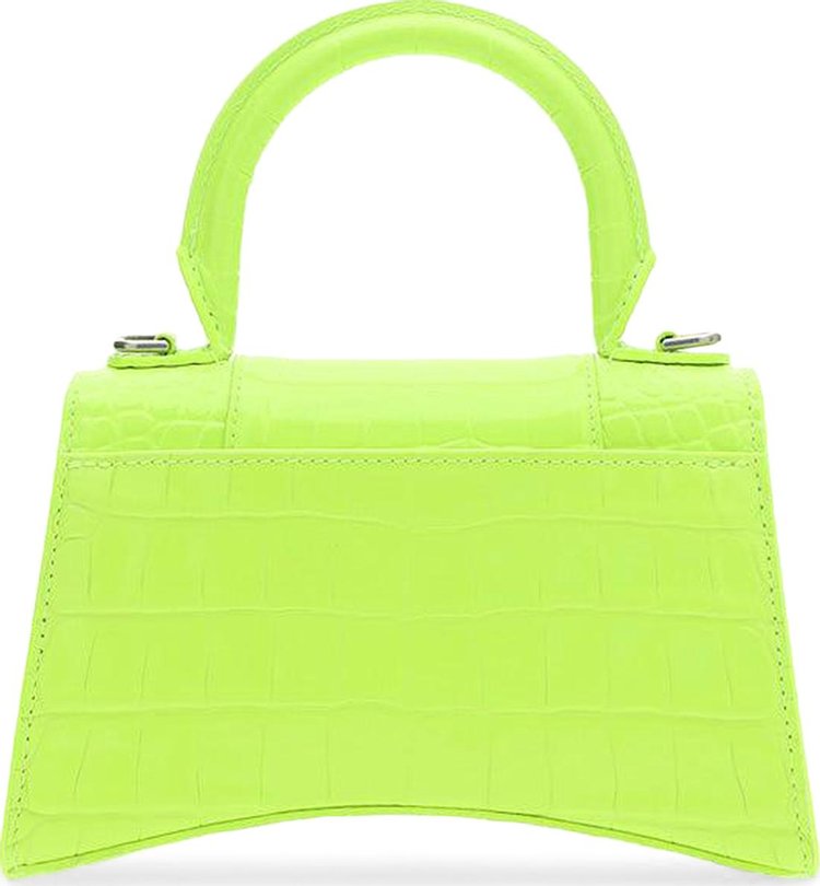 Balenciaga Hourglass XS Bag Fluo Yellow