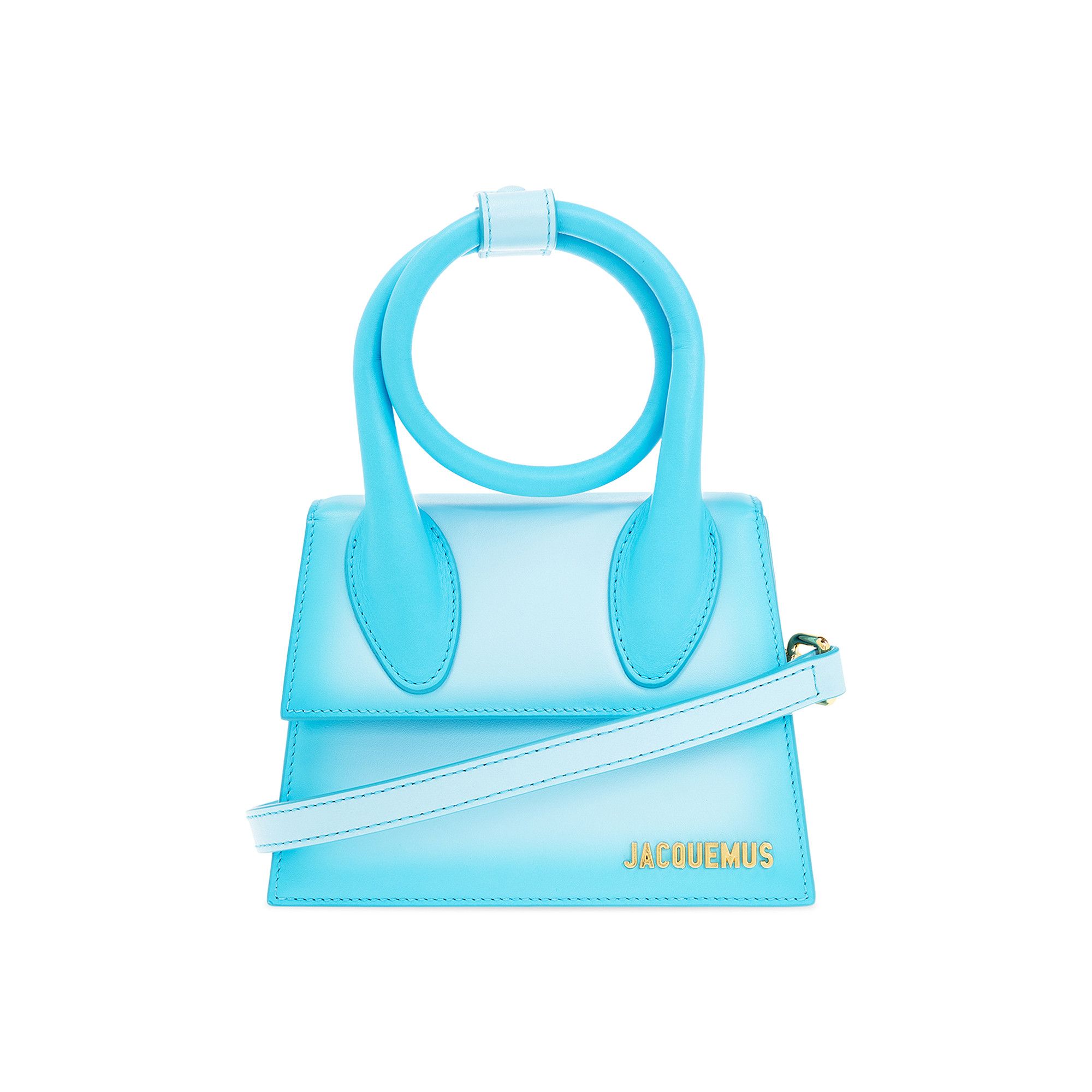 ★JACQUEMUS★ Le Chiquito Node Tote Bag Blue 213BA0053032330 Buy Jacquemus Le Chiquito Noeud 'Blue' - 213BA005 3032 330